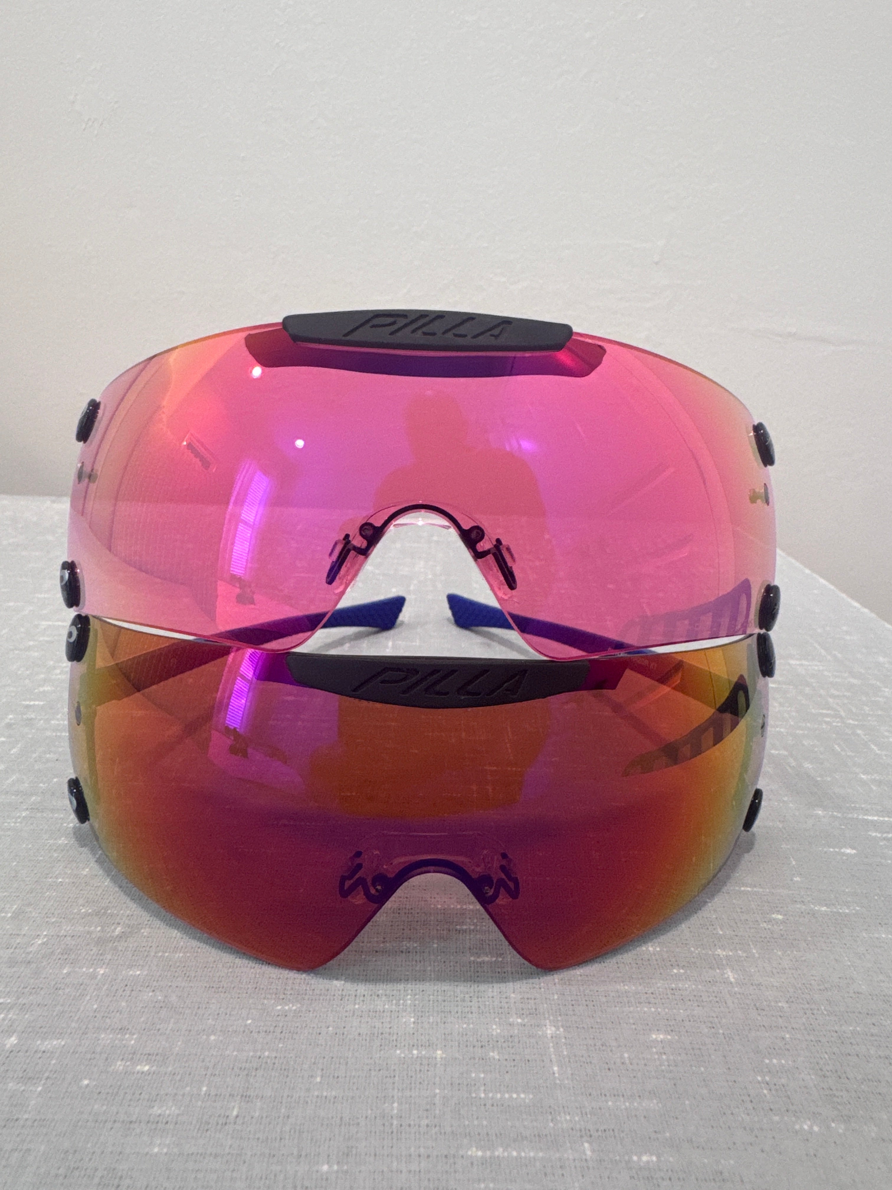 "Razor Series" 26CIED & 62CIED 2-Lens Kit with Blue Razor Frames