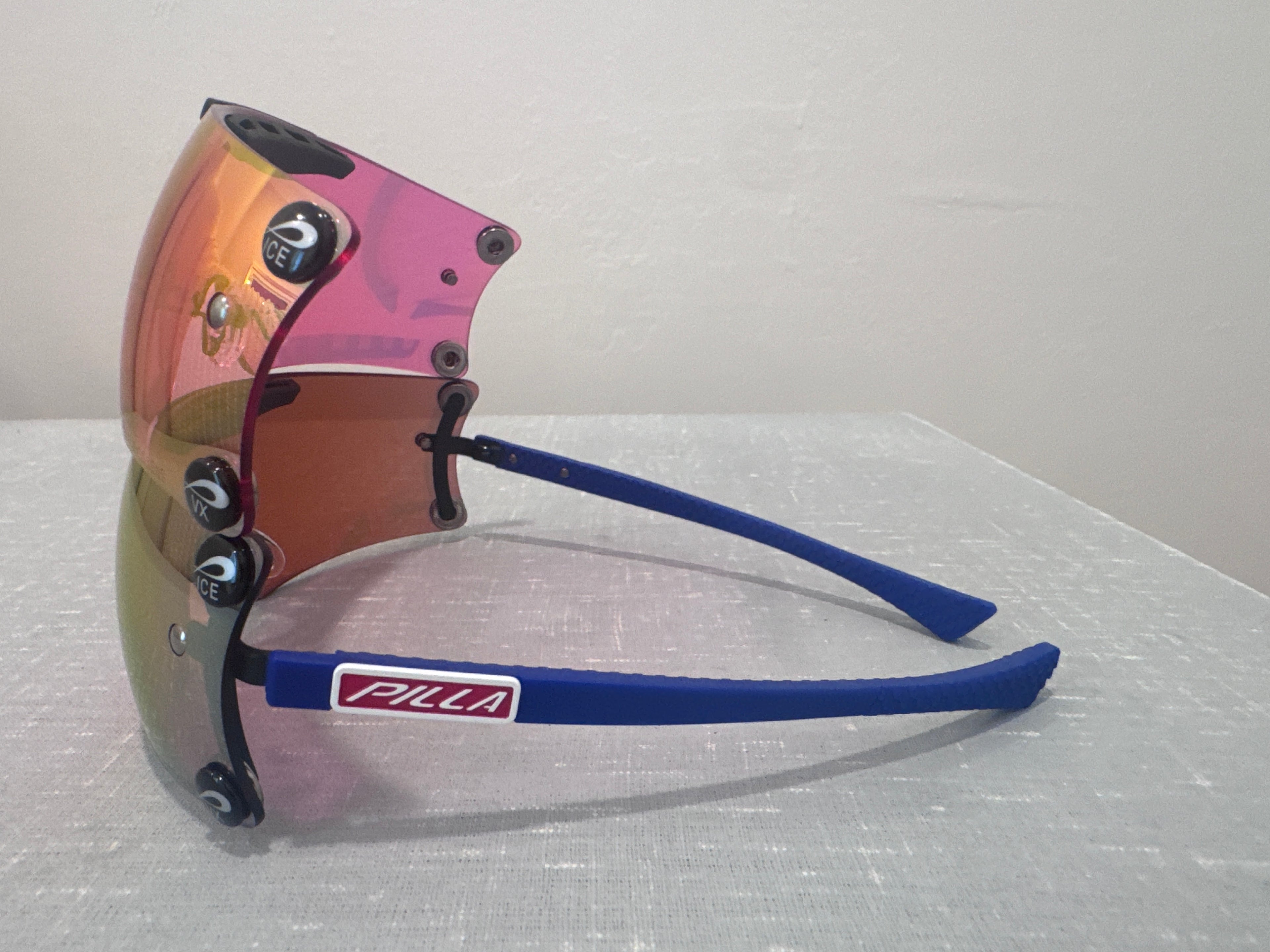 "Razor Series" 26CIED & 62CIED 2-Lens Kit with Blue Razor Frames