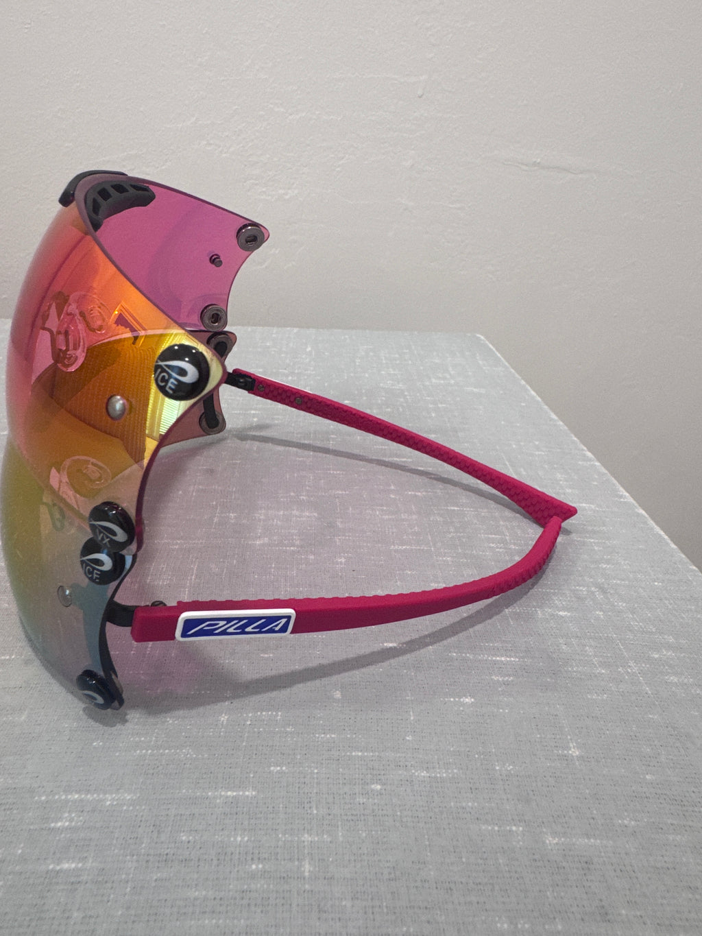 "Razor Series" 26CIED & 62CIED 2-Lens Kit with Red Razor Frames