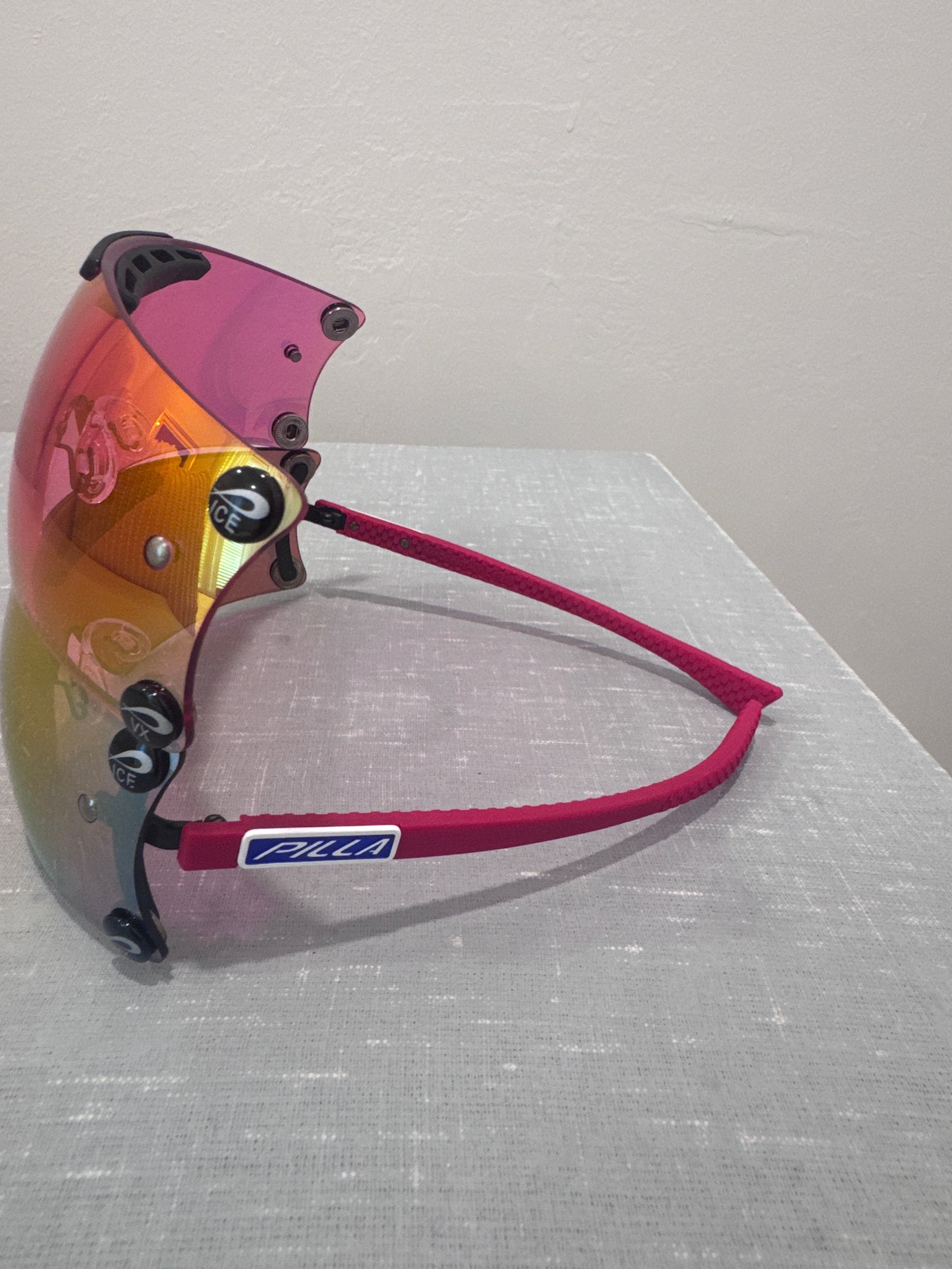 "Razor Series" 26CIED & 62CIED 2-Lens Kit with Red Razor Frames