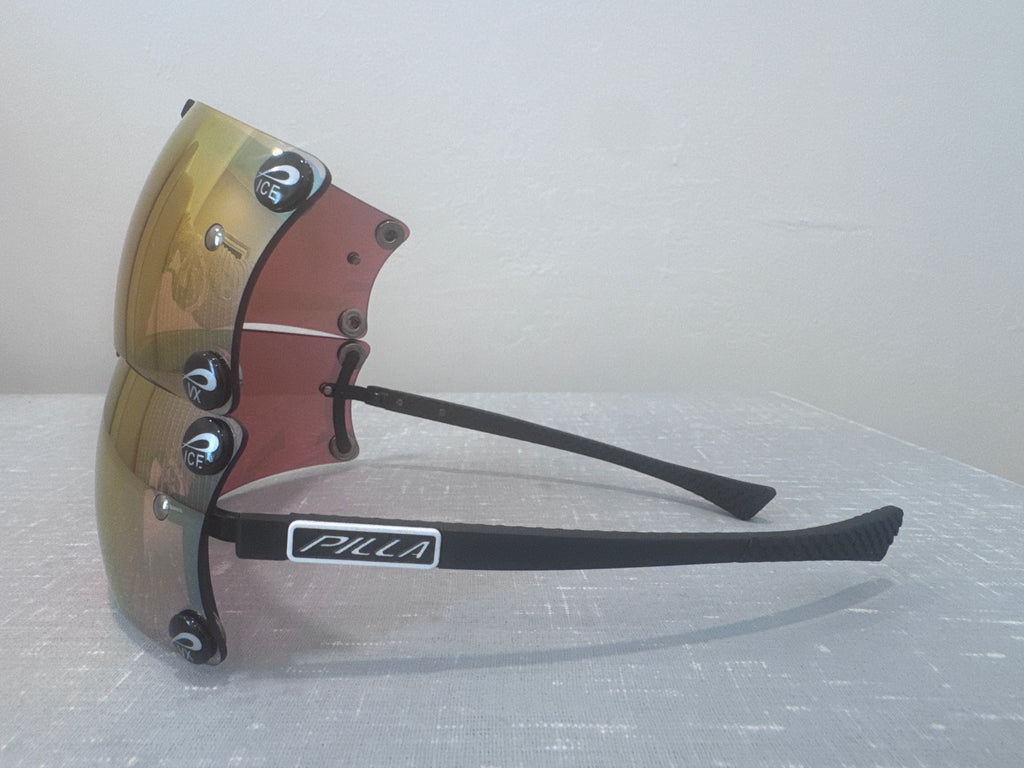 "Razor Series" 26CIED & 62CIED 2-Lens Kit with Black Razor Frames