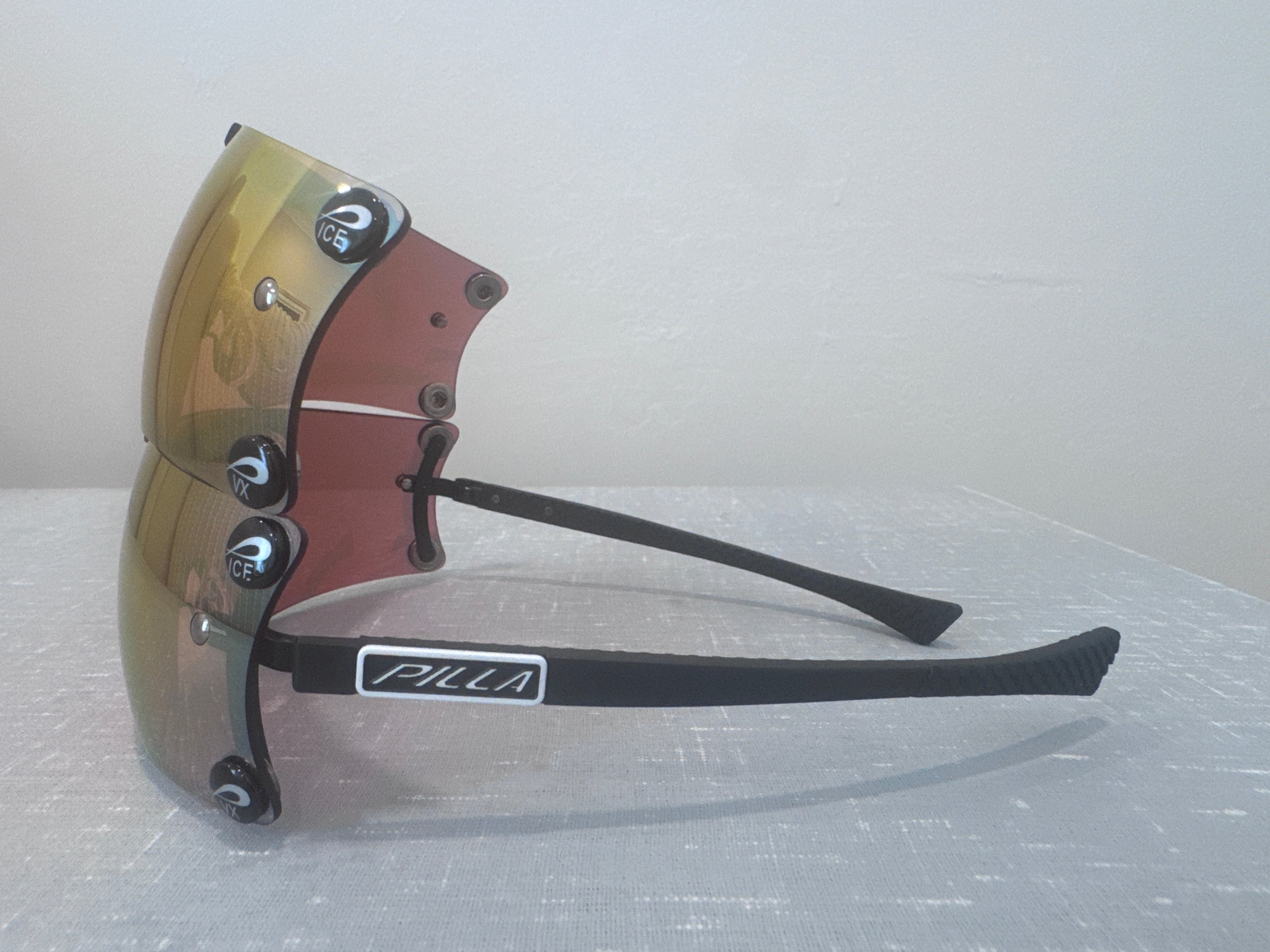 "Razor Series" 26CIED & 62CIED 2-Lens Kit with Black Razor Frames