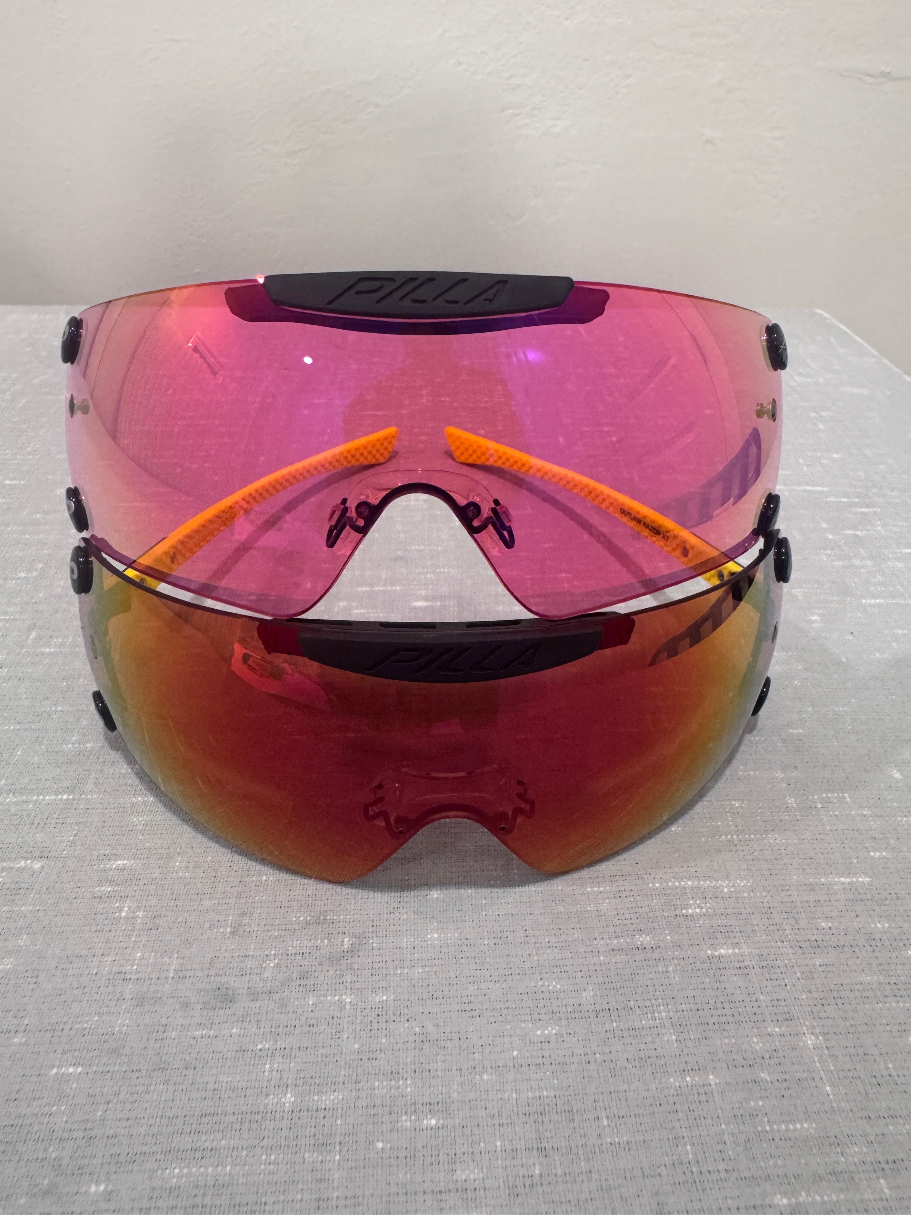 "Razor Series" 26CIED & 62CIED 2-Lens Kit with Yellow Razor Frames