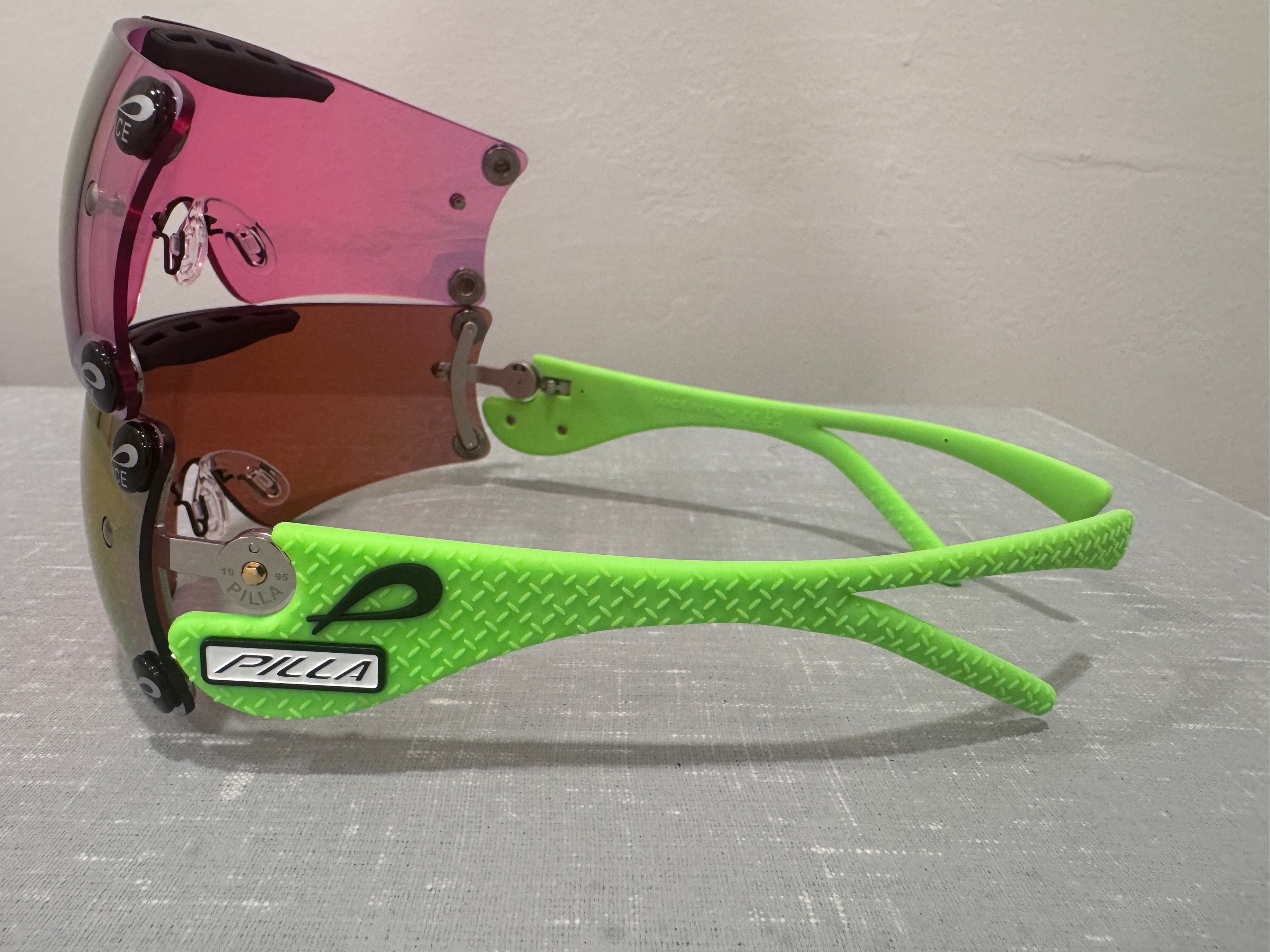 "Delta Series" 26CIED & 62CIED 2-Lens Kit with Lime Green Delta Series Frames
