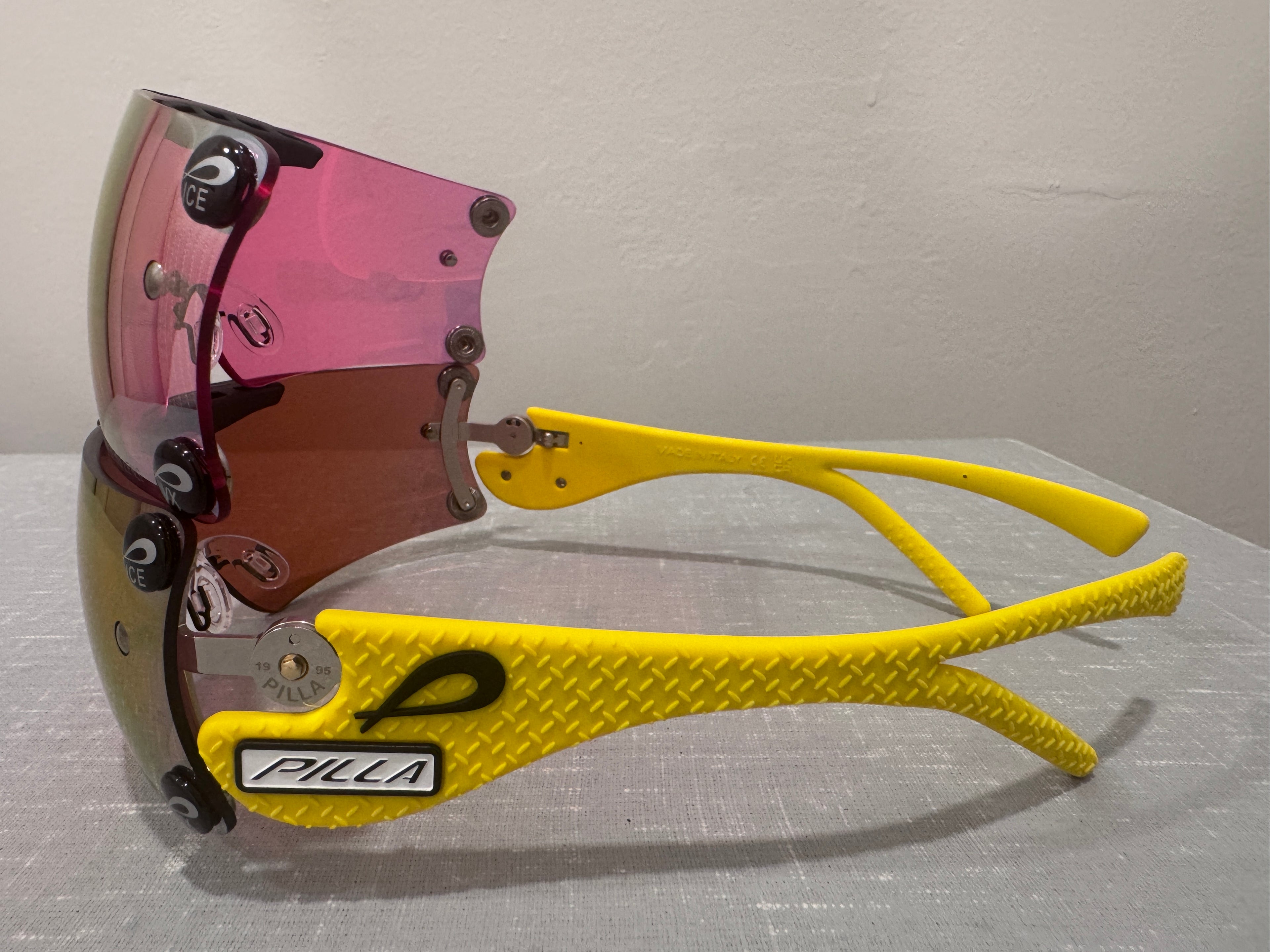 "Delta Series" 26CIED & 62CIED 2-Lens Kit with Yellow Delta Series Frames