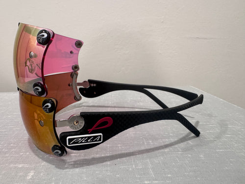 "Delta Series" 26CIED & 62CIED 2-Lens Kit with Black-Red Delta Series Frames